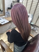 ラウラアンドロー(LAURA&RO) ダブルカラー/ケアブリーチ/インナーカラー/ベージュ【塚口】