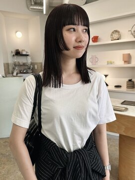 ユー(yew) ミディアムレイヤーカット/ウルフレイヤーカット/姫カット