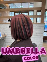 アース 武蔵境店(HAIR & MAKE EARTH) アンブレラカラーでつくる大人ボブの奥行きデザイン