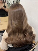 ケア 神戸(CARE)&nbsp;ブリーチなし明るめベージュ×韓国ヘア