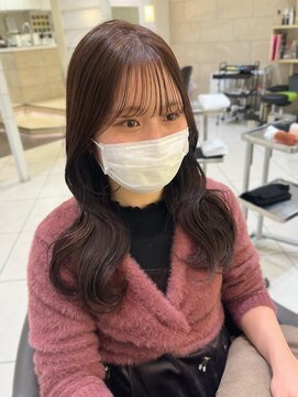 マージュ ギンザ(marju GINZA) くびれヘア/くすみブラウンラベンダー