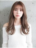 大人すぎない清楚系レイヤースタイル