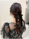 韓国ヘア/お呼ばれヘア/ヘアアレンジ/ヘアセット/船橋/京成船橋