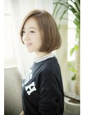 【anis musee 苫小牧】センターパート マッシュ 大人ボブ☆