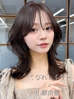 ソア 渋谷(soar) 20代レイヤーカット◎小顔見せ韓国風くびれ×艶髪