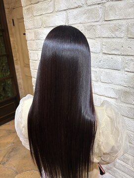 シャル 八王子(shalu) レッドブラウン・ロングスタイル