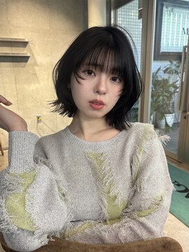 マグノリア(MAGNOLIA) 黒髪ボブ/レイヤーボブ/ハッシュボブ