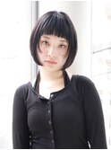 前下がり/ミニボブレイヤー/レイヤーショート/黒髪/鎌倉