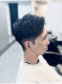 ショートミックスパーマ