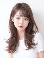ソース 天王寺(SOURCE) 透明感♪コーラルベージュロング