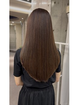 髪質改善サロン Ouje’【オージェ】の写真/くせ毛・うねり根本解決！大人女性のためのオーダーメイド縮毛矯正。ダメージに合わせた髪質改善で理想の艶