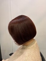 エクファ ヘア リゾート 大津 瀬田店(ex-fa hair resort)&nbsp;ミルクティーブロンド/ダークブルー/デジタルパーマ/大津/瀬田
