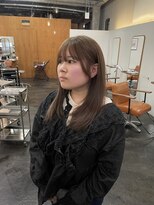 ニール 名古屋 伏見 丸の内(NEELU)&nbsp;【anzu】透明感マロンブラウン