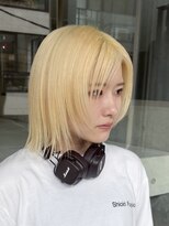 ヲタク 渋谷 代官山 恵比寿(wotaku.) 抜きっぱなしブロンドハイトーンホワイトブリーチケアブリーチ
