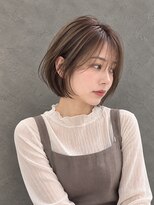 ラベルムバイエーケー(La Belleme by AK)&nbsp;20代30代 小顔見せ丸みショートボブ