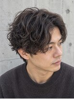 アムリタ 三鷹(AMRITA)&nbsp;外国人風緩めスパイラル/癖毛風パーマ_シオン