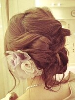 ヘアメイク カン プラスエフ(HAIR MAKE KANN+f) ａｕｔｕｍｎ　wedding　style