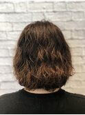 パーマボブスタイル