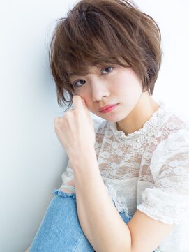ジェム(GEM) ＊*GEM*＊なりたい質感が叶う☆無造作カールショートボブ
