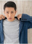 スタイリッシュな男前サイドパートショートC