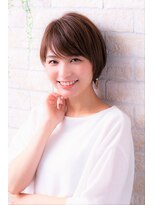 ソア 武蔵小杉(SOAR)&nbsp;毛先パーマネオウルフ小顔外ハネボブアッシュブラウン