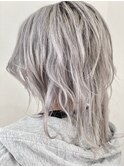 【Noci】ホワイトシルバーでクールでかっこいいウルフ