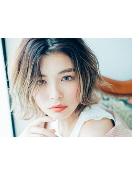 髪質改善×デザインカラーが得意。白髪ぼかしもお任せ！髪質改善カラーダメージレスなツヤ・透明感を実現