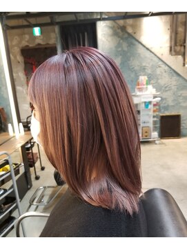 ユーアールキャッスル(UR CASTLE) ピンクベージュ ケアブリーチ