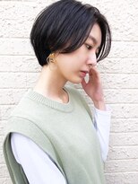 モリオ フロム ロンドン 成増店 【morio成増/玉井】黒髪 ショートボブ 丸み
