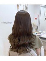 ビューティーサロン グレース(BeautySalon GRACE)&nbsp;透明感ヌードグレージュ×デザインレイヤー
