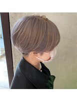 サラジュ 川西店(SARAJU)&nbsp;刈り上げショート×ホワイトアッシュ