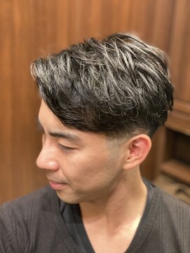 ヒロギンザ 田町店(HIRO GINZA) 七三ビジネスショート