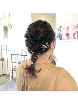 ルオント(Luonto)&nbsp;【hair＆healing Luonto】編みおろしミディアム