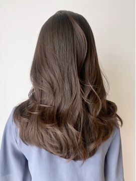 アルバム 渋谷パルコ(ALBUM) オリーブグレイレイヤーカット_グレージュカラーボブ_ba415342