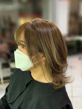 ミューズ 新小岩店(HAIR&NAIL MUSE) 大人ハイライト立体感外国人風エイジングうるツヤ美髪白髪ぼかし