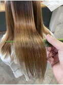 髪質改善ストレート