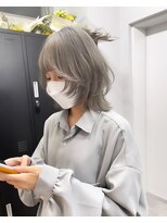 アット(at...)&nbsp;ウルフヘア×シルバー