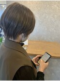 ナチュラルショートボブ