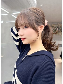 ロンドエニカ 大宮(Lond enika) マロンベージュ/ボブ/前髪/レイヤー/髪質改善/縮毛矯正/大宮