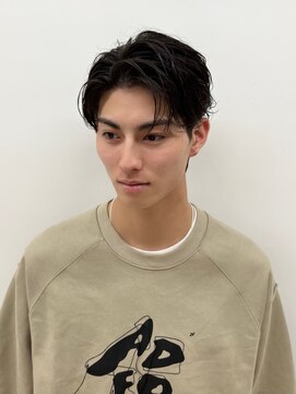 イヴォークトーキョーオーサカ(EVOKE TOKYO osaka) 七三 ミニウルフ かきあげ