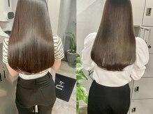 【ダメージによるパサつきを絡まり抑える】髪質改善トリートメントの特徴