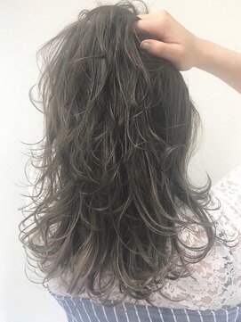 アオアクア バイ グルグル 小岩店(ao akua by GULGUL) インナーグレージュ　大人かわいいシースルーカラ 小岩