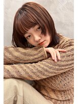 ロンドプロフィール 浦和(Lond profil)&nbsp;中川　前髪カット顔まわり似合わせ外ハネくびれレイヤーミディ