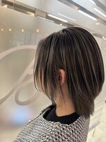 ヘアースペースブルーム ヒーロー 園田店(HAIR SPACE BLOOM hero) 【園田/白髪ぼかしハイライト】バレイヤージュ