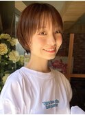 大人可愛い/似合わせショート/小顔ショート/丸みショート