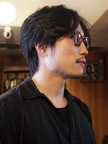 ダウバーバーショップ 表参道(DAU BARBER SHOP) ナチュラルセンターパート