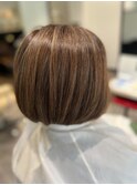 白髪ぼかしナチュラルハイライト