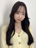 ウィクシー(wixy)&nbsp;大人の色気前髪♪黒髪が映えるカット！byRYO