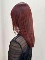 サクラ オモテサンドウ(SAKURA)&nbsp;ブリーチなしダブルカラー レッドピンク 表参道