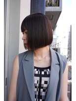 シィーム(cime) 切りっぱなしボブ